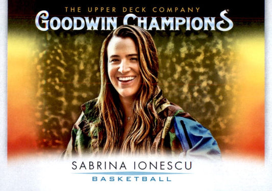 NBA 2021 Upper Deck Goodwin Champions - No 72 - Sabrina Ionescu