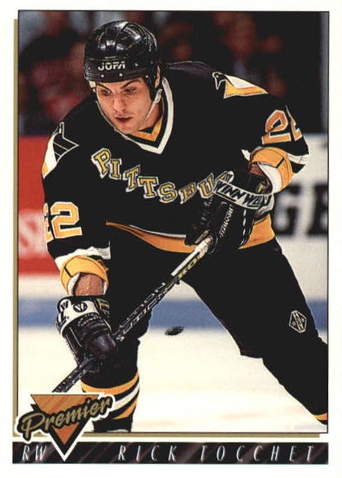 NHL 1993 / 94 Topps Premier - No 72 - Rick Tocchet