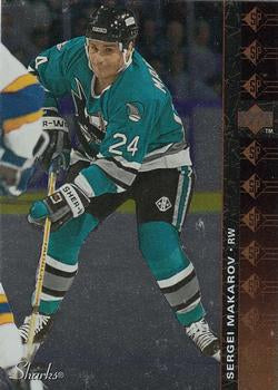 NHL 1994 / 95 Upper Deck SP Inserts - No SP-72 - Sergei Makarov