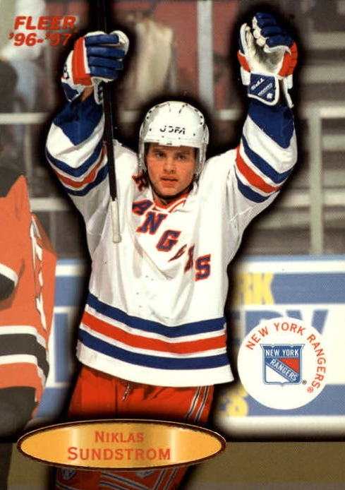 NHL 1996 / 97 Fleer - No 72 - Niklas Sundstrom