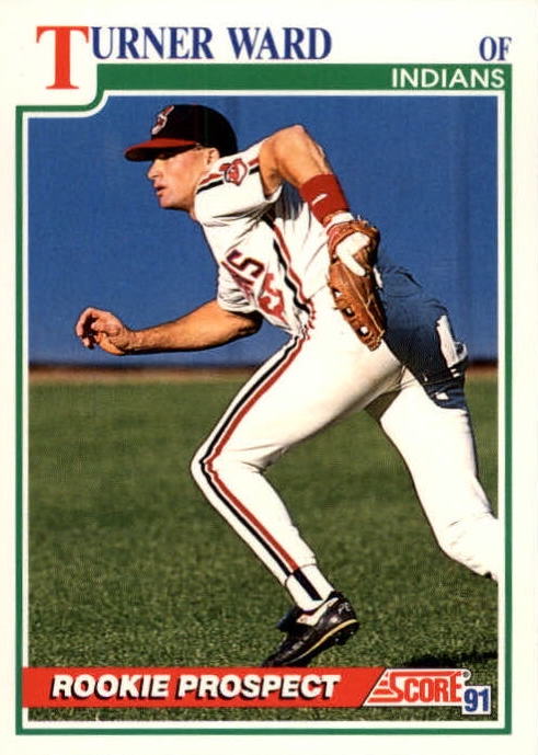 MLB 1991 Score - No 732 - Turner Ward