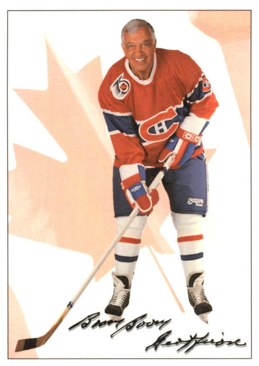 NHL 1991-92 Ultimate Original Six - No 73 - Bernard "Boom Boom" Geoffrion