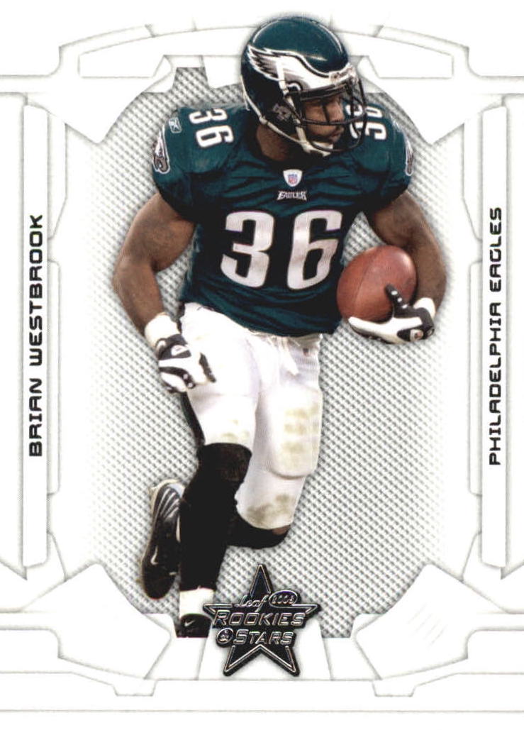 NFL 2008 Leaf Rookies and Stars - No 73 - Brian Westbrook