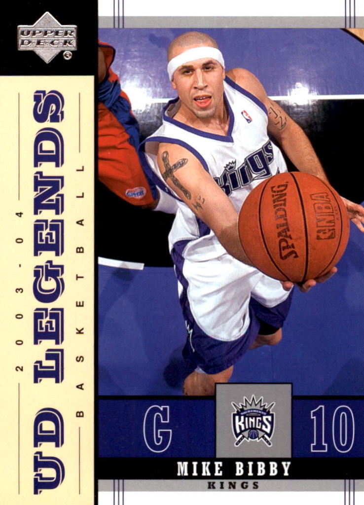 NBA 2003 / 04 Upper Deck Legends - No 74 - Mike Bibby