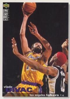 NBA 1995-96 Collector's Choice International German I - No 74 - Vlade Divac