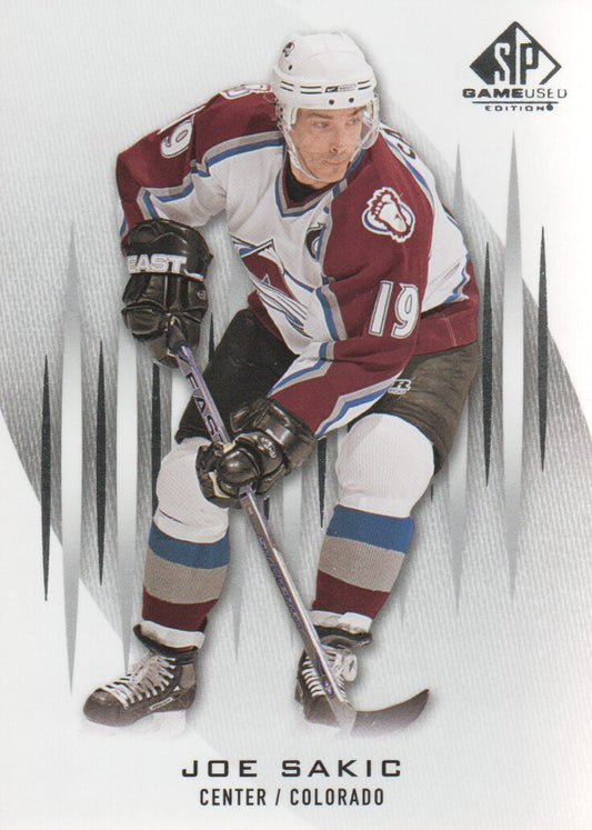 NHL 2013-14 SP Game Used - No 74 - Joe Sakic