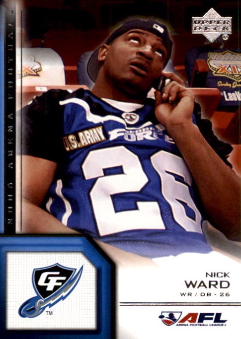 NFL 2006 Upper Deck AFL - No 75 - Nick Ward