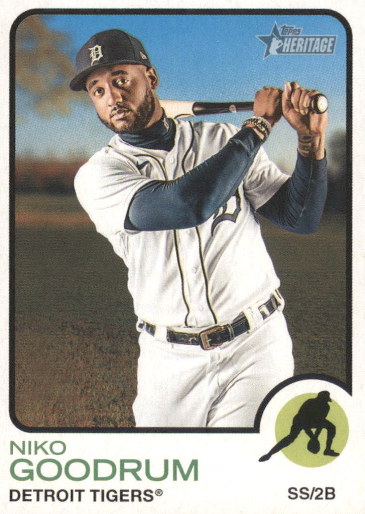 MLB 2022 Topps Heritage - No 75 - Niko Goodrum