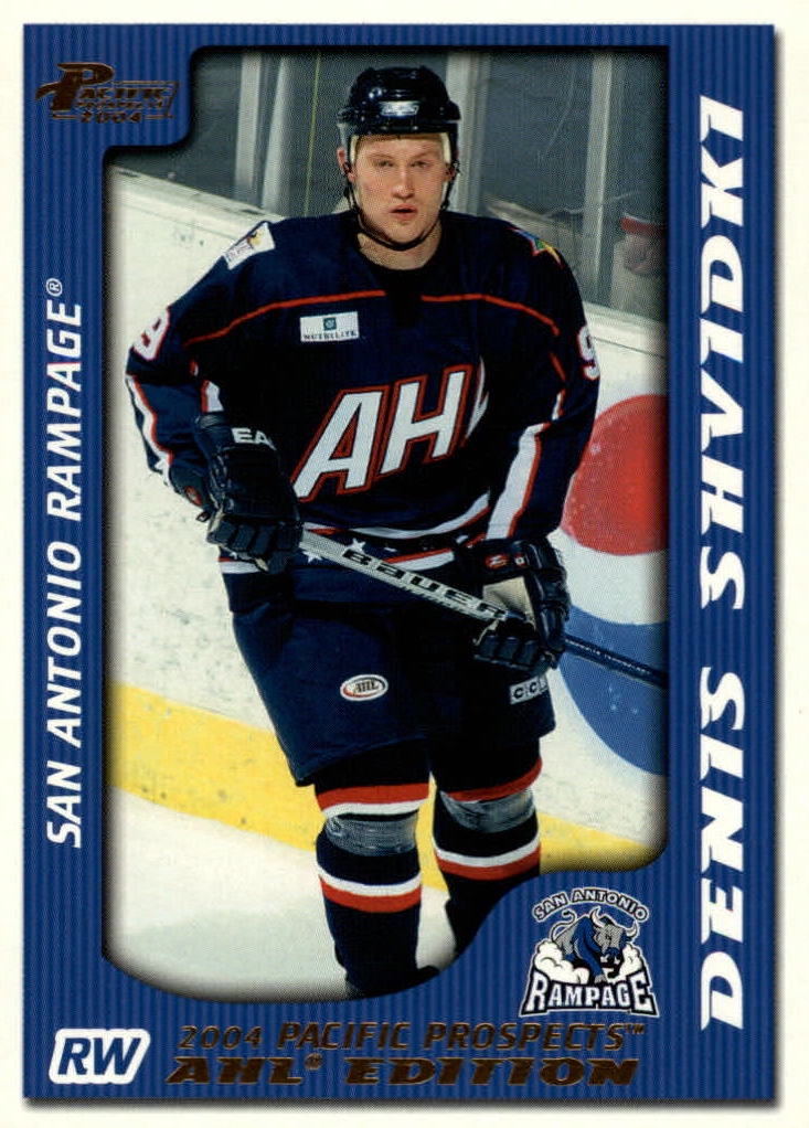 NHL 2003-04 Pacific AHL Prospects Gold - No 75 - Denis Shvidki