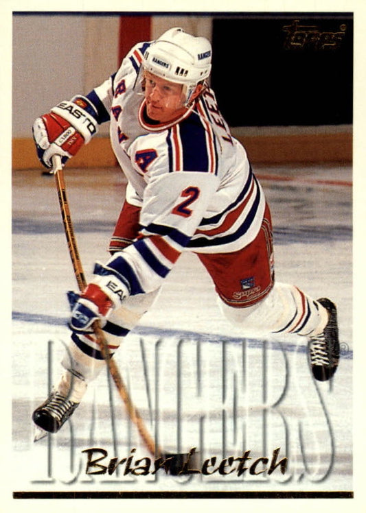 NHL 1995/96 Topps - No 75 - Brian Leetch