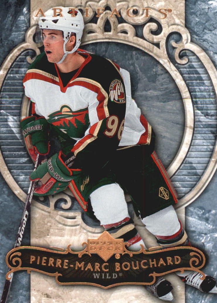 NHL 2007-08 Artifacts - No 75 - Pierre-Marc Bouchard