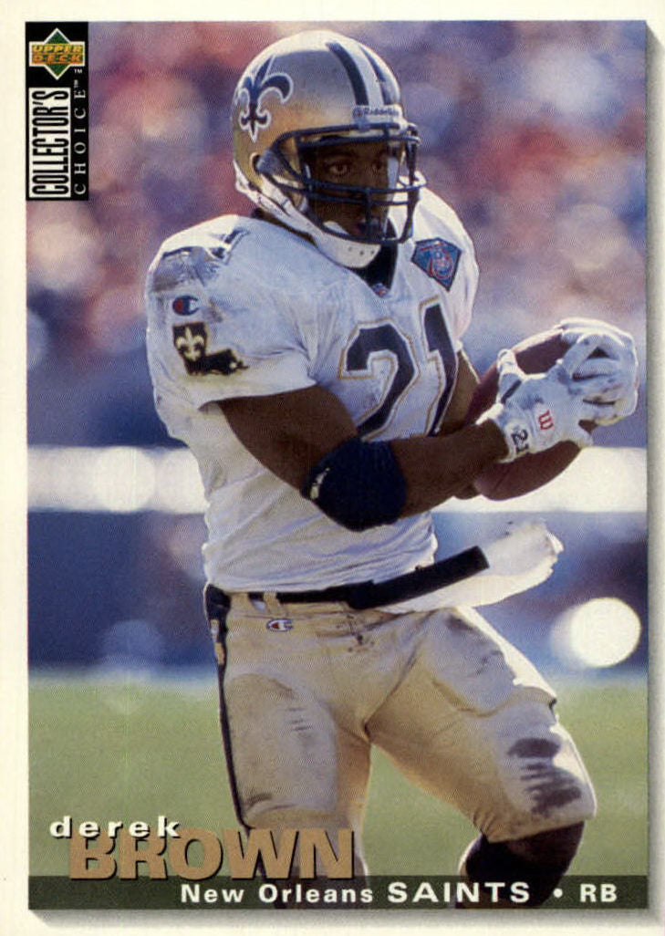NFL 1995 Collector's Choice - No 75 - Derek Brown