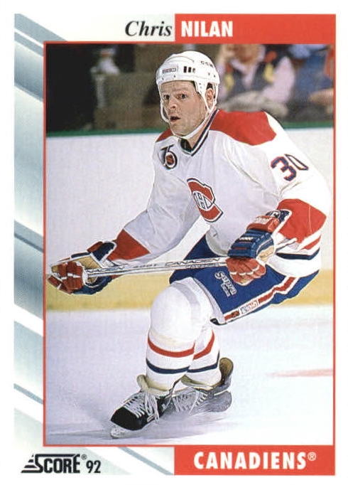 NHL 1992 / 93 Score - No 76 - Chris Nilan