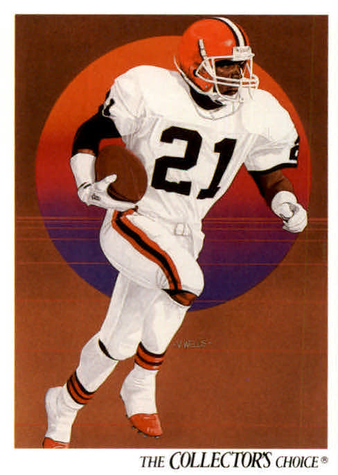 NFL 1991 Upper Deck - No 76 - Eric Metcalf