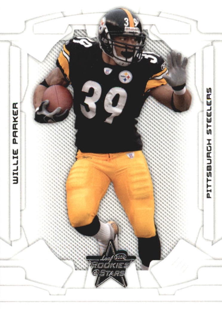 NFL 2008 Leaf Rookies and Stars - No 76 - Willie Parker