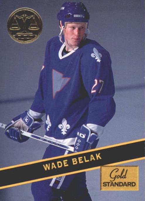 NHL 1994 Signature Rookies Gold Standard - No 77 - Wade Belak