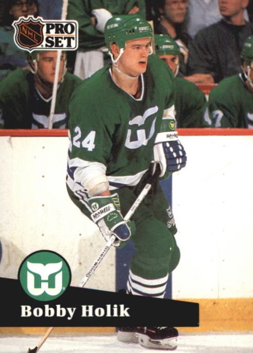 NHL 1991-92 ProSet French - No 79 - Bobby Holik