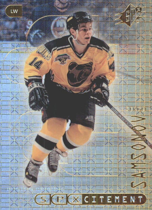 NHL 1999-00 SPx SPXcitement - No X7 - Sergei Samsonov