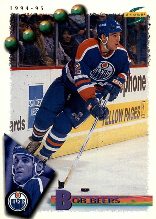 NHL 1994 / 95 Score - No 7 - Bob Beers