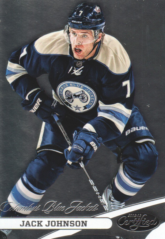 NHL 2012-13 Certified - No 7 - Jack Johnson