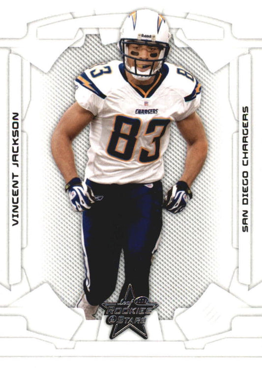 NFL 2008 Leaf Rookies and Stars - No 80 - Vincent Jackson