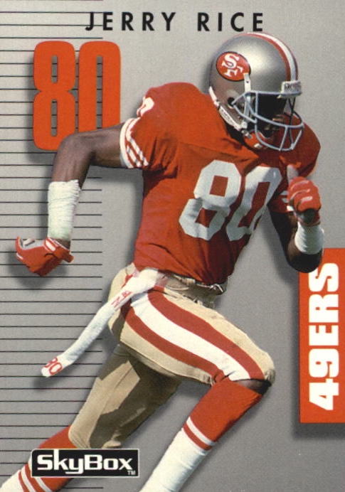 NFL 1992 SkyBox Prime Time - No 080 - Jerry Rice