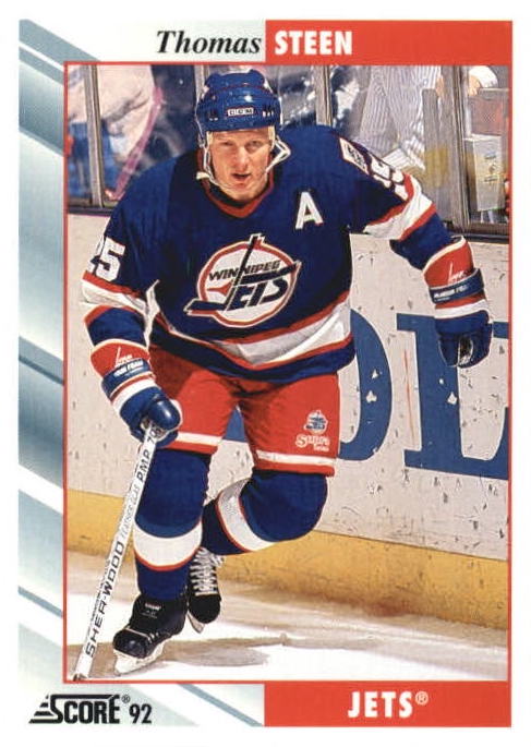 NHL 1992 / 93 Score - No 80 - Thomas Steen