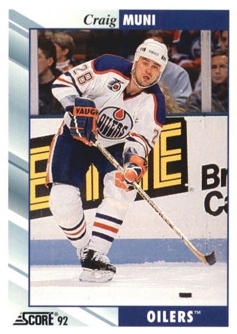 NHL 1992 / 93 Score - No 81 - Craig Muni