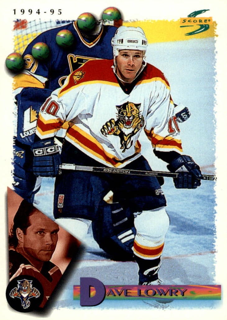 NHL 1994 / 95 Score - No 81 - Dave Lowry