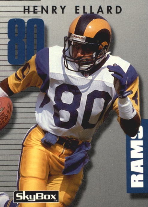 NFL 1992 SkyBox Prime Time - No 081 - Henry Ellard