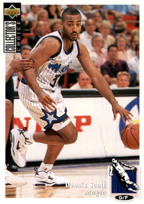 NBA 1994-95 Collector's Choice International German - No 81 - Dennis Scott