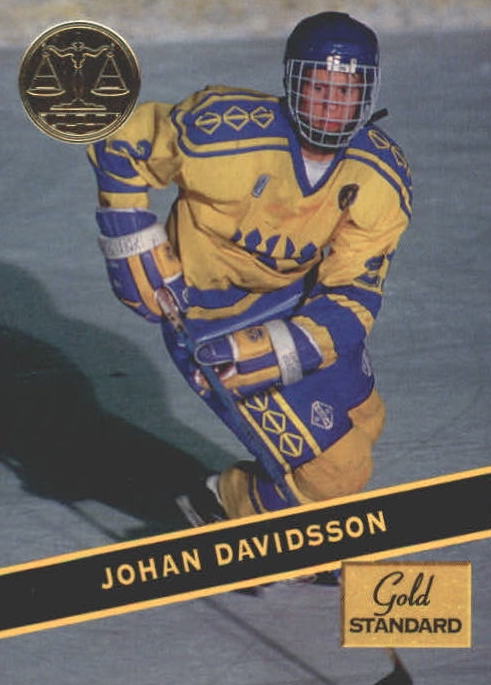 NHL 1994 Signature Rookies Gold Standard - No 81 - Johan Davidsson