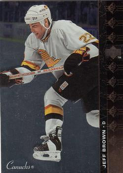 NHL 1994 / 95 Upper Deck SP Inserts - No SP-81 - Jeff Brown