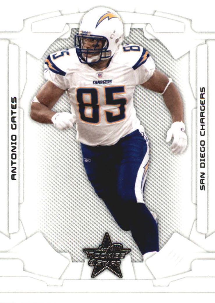 NFL 2008 Leaf Rookies and Stars - No 81 - Antonio Gates