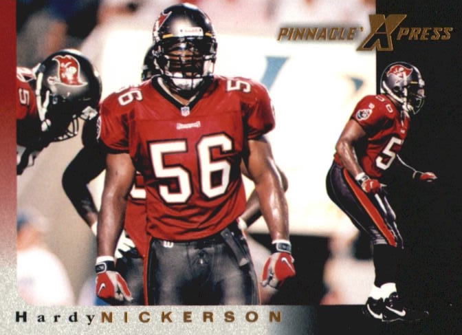 NFL 1997 Pinnacle X-Press - No 81 - Hardy Nickerson