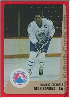 NHL 1988-89 ProCards AHL - No 104 - Dean Hopkins