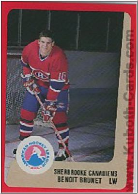 NHL 1988-89 ProCards AHL - No 278 - Benoit Brunet