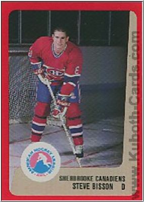 NHL 1988-89 ProCards AHL - No. 283 - Steve Bisson