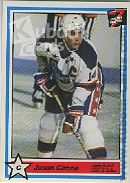 NHL 1990-91 7th Inning Sketch OHL - No 30 - Jason Cirone