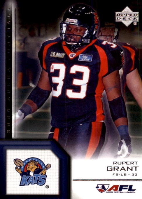 NFL 2006 Upper Deck AFL - No 82 - Rupert Grant