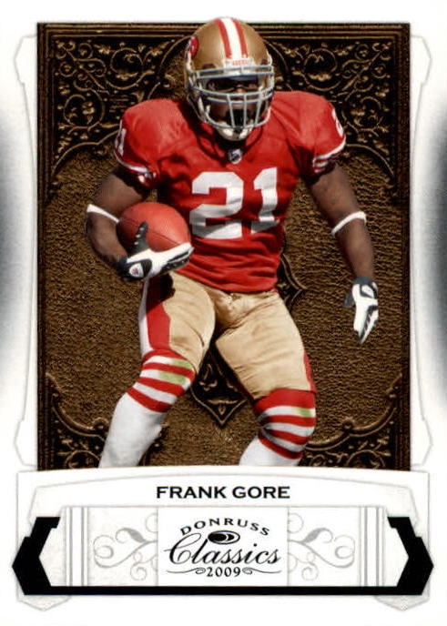 NFL 2009 Donruss Classics - No 83 - Frank Gore