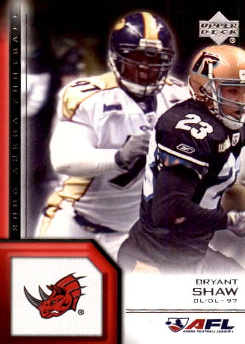 NFL 2006 Upper Deck AFL - No 83 - Bryant Shaw