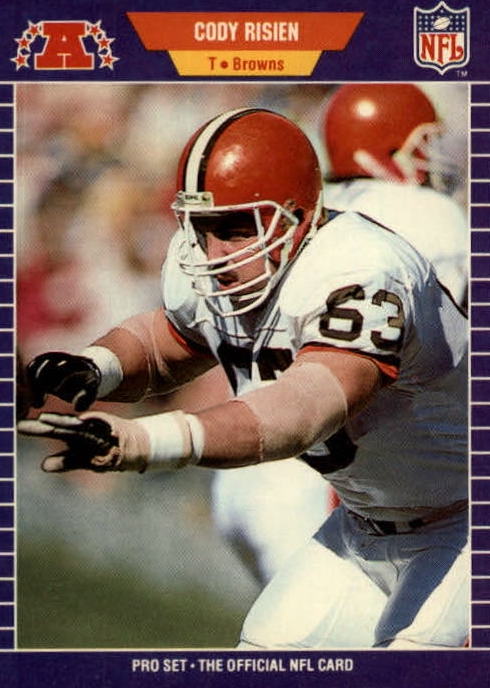 NFL 1989 ProSet - No 83 - Cody Risien