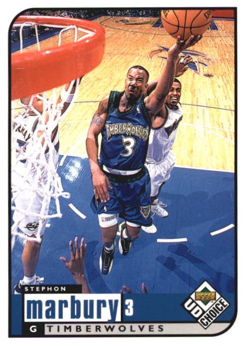 NBA 1998-99 UD Choice - No 84 - Stephon Marbury