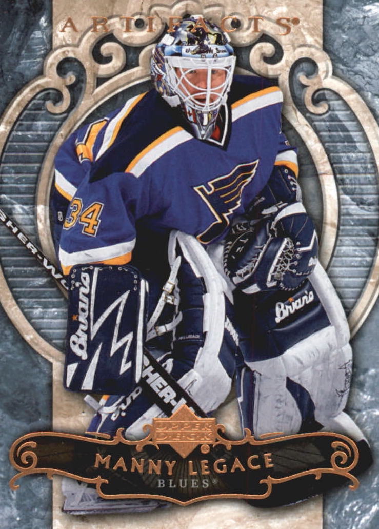 NHL 2007-08 Artifacts - No 84 - Manny Legace