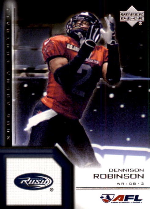 NFL 2006 Upper Deck AFL - No 84 - Dennison Robinson