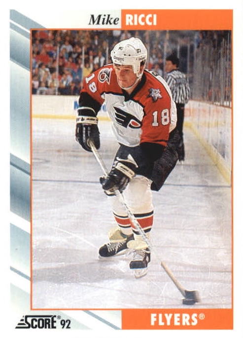 NHL 1992 / 93 Score - No 84 - Mike Ricci