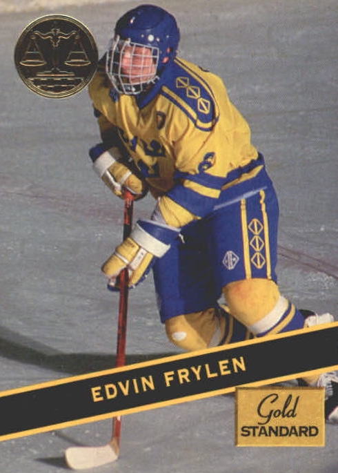NHL 1994 Signature Rookies Gold Standard - No 85 - Edvin Frylen