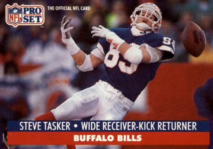 NFL 1991 ProSet - No 85 - Steve Tasker