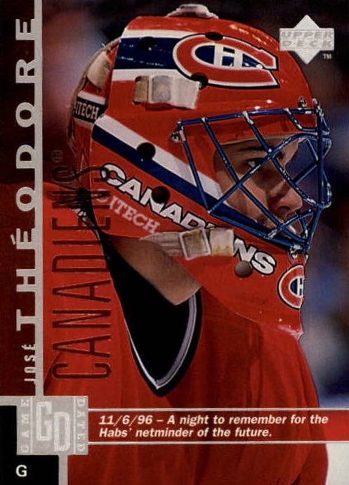 NHL 1997 / 98 Upper Deck - No 85 - Jose Theodore